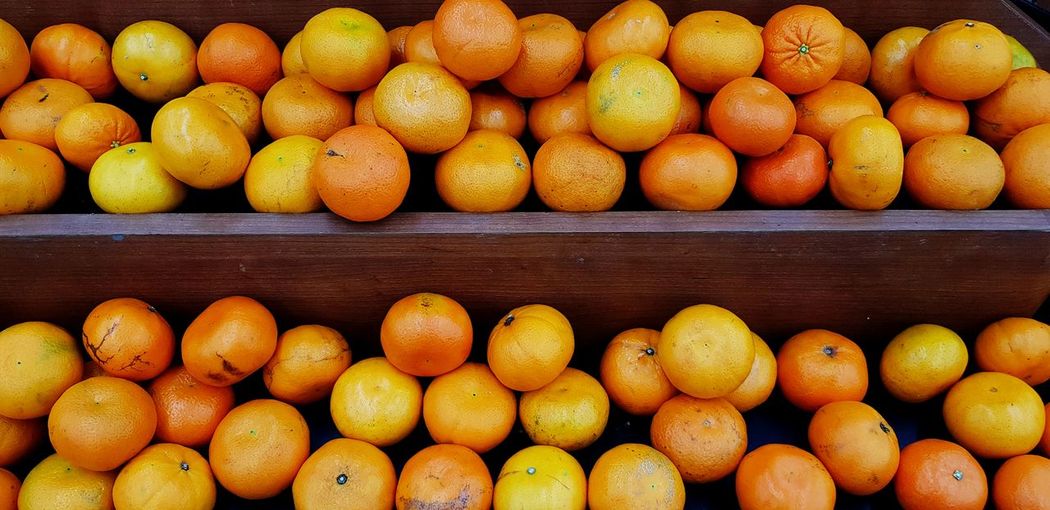 Orange for sale in market