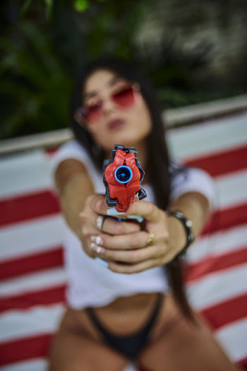 Shoot girl