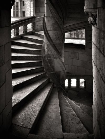 Staircase in building
