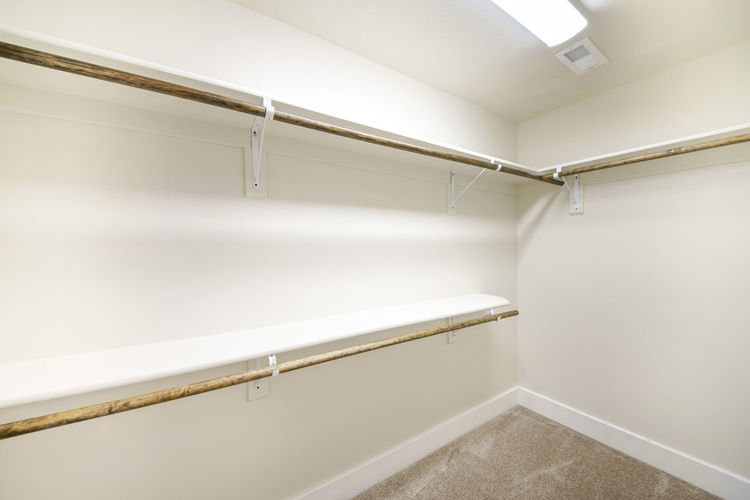 Low angle view of ceiling at home