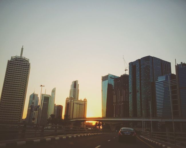 Skyscrapers in city