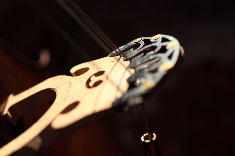 Close-up of guitar