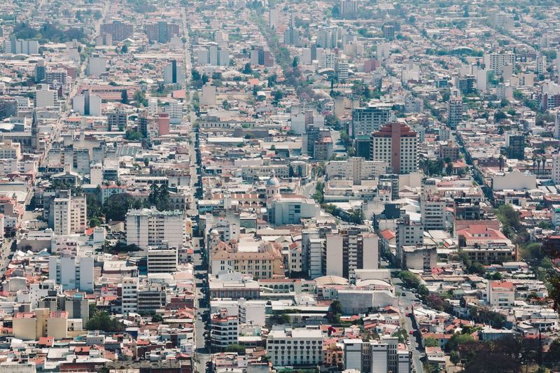 Aerial view of cityscape
