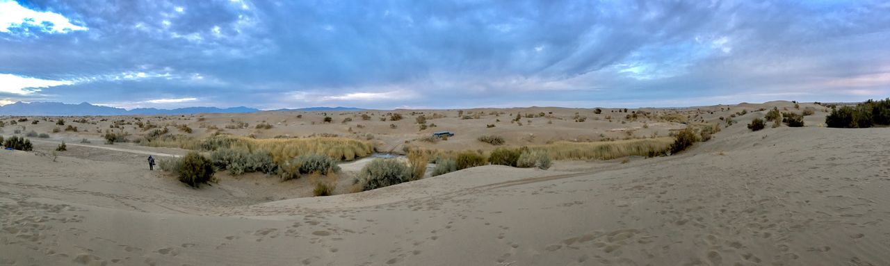 Panoramic view of desert