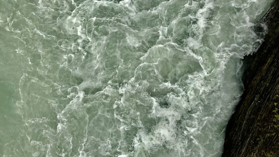 Close-up of sea waves