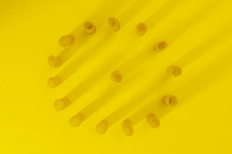 Full frame shot of yellow plastic