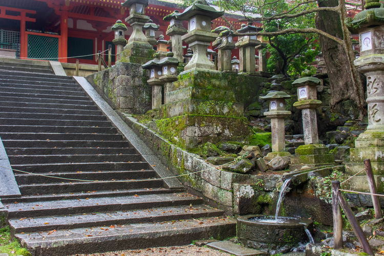 Staircase of old building