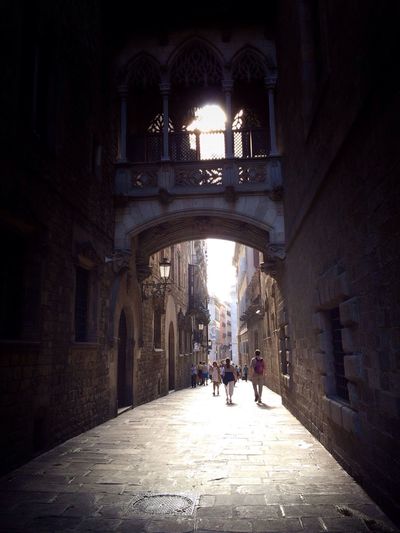 Corridor of building