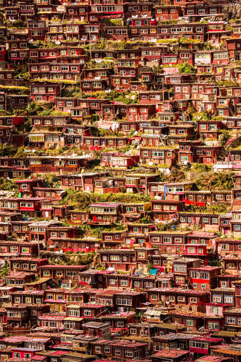 Full frame shot of slum