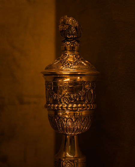 Artifact in museum of synagogue in rome