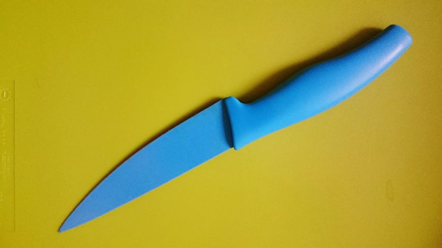 Close-up of yellow object