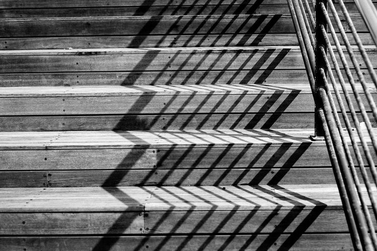 Shadows of stairs