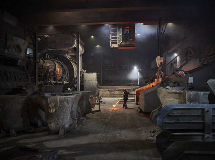 Smeltery for copper