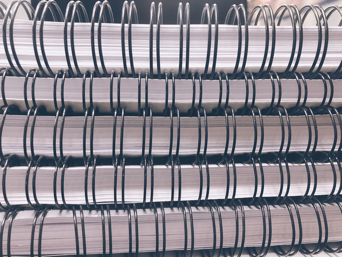 Full frame shot stack of books
