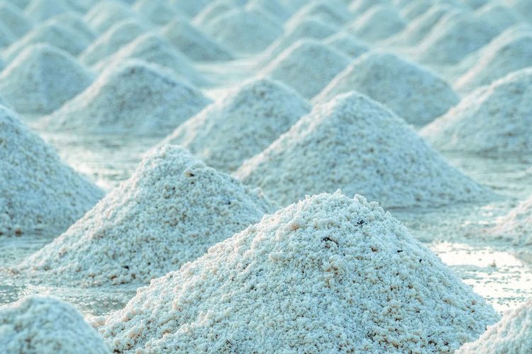 Full frame shot of rocks on land