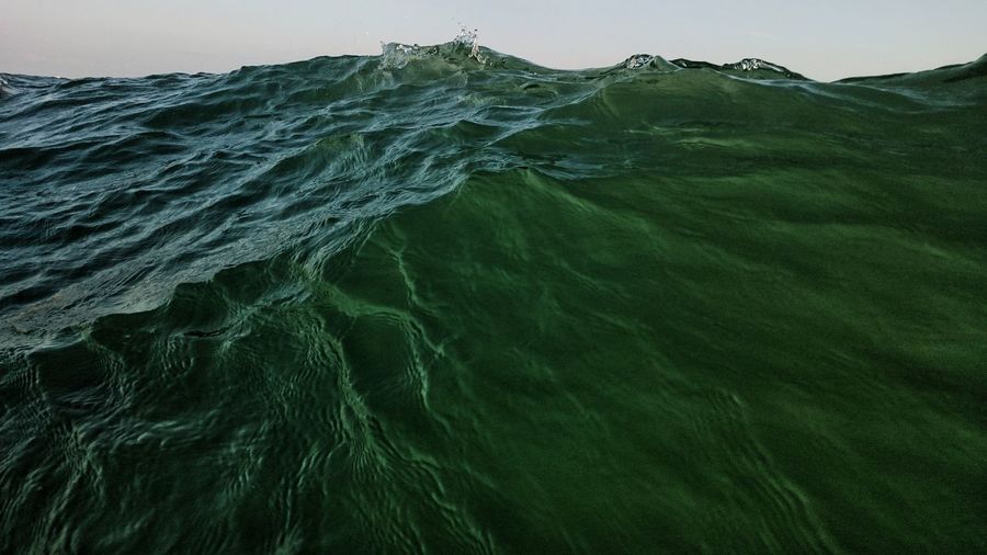 Close-up of sea wave
