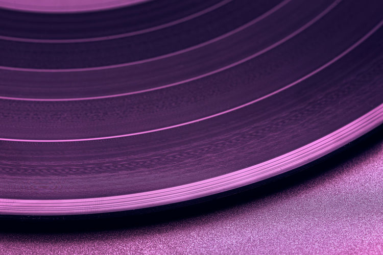 Close-up of purple pattern