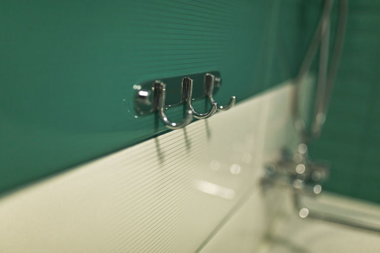 Close-up of shower