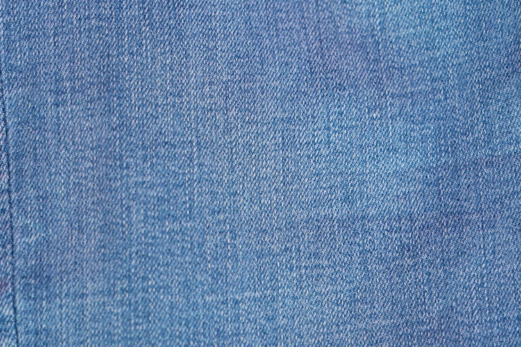 Full frame shot of blue curtain