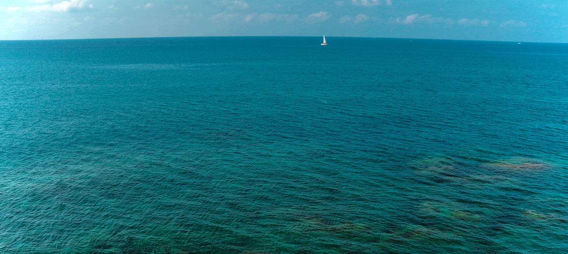 Idyllic view of seascape