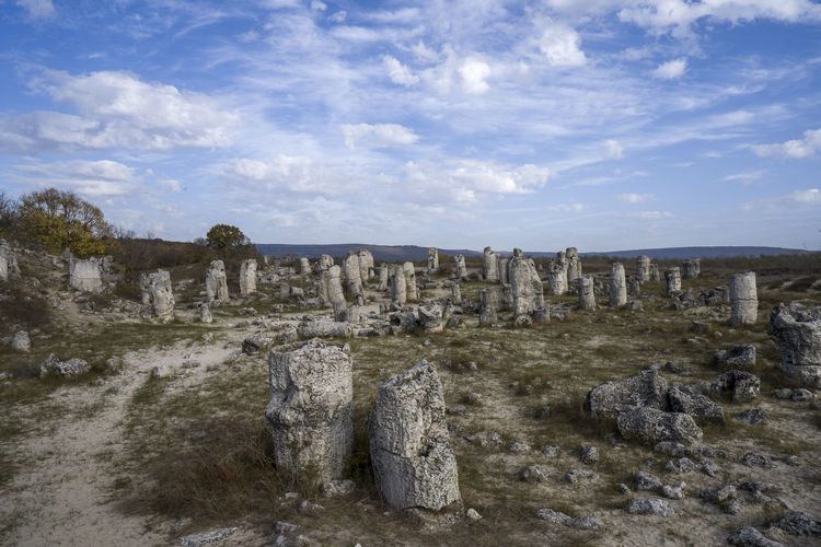 Stone desert rock formation phenomenon bulgaria europe