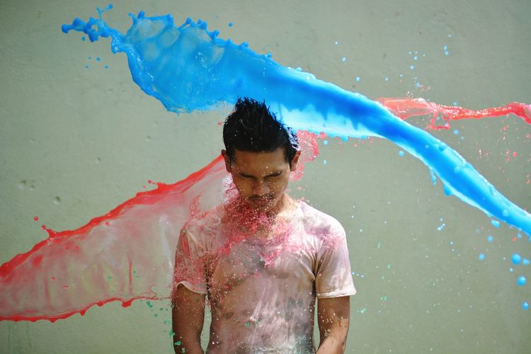 Boy in water