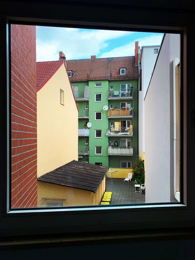 Buildings in city