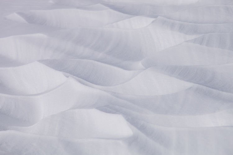 Full frame shot of snowy landscape
