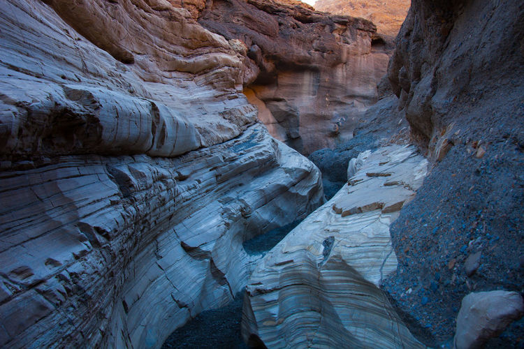 Mosaic canyon at death valley national park