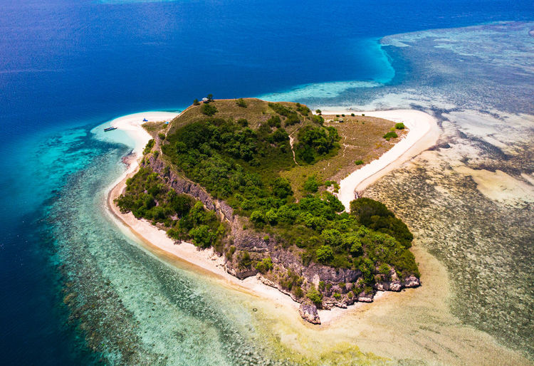Beautiful rutong island view from above