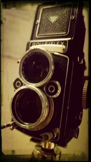 Close-up of camera lens