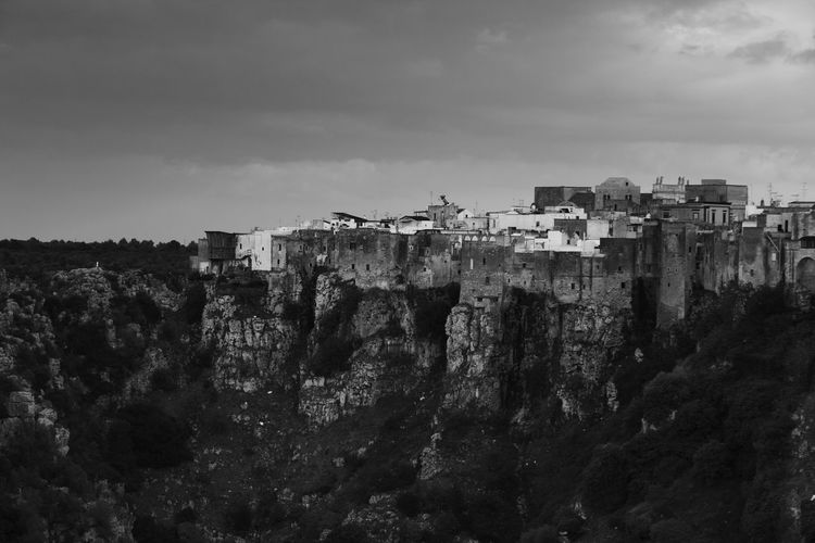 Panoramic view of city against sky