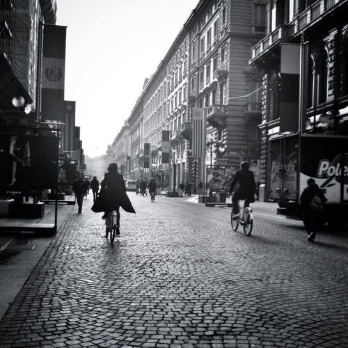 View of city street