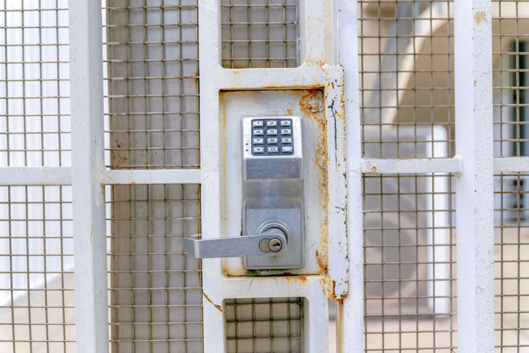 Closed door