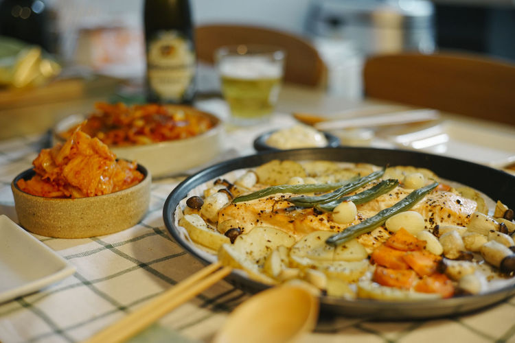 Close-up of food